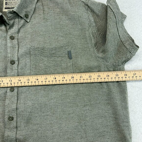 King Ranch Button Down Shirt Extra Large XL Men's Short Sleeve Western - Picture 6 of 10